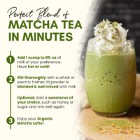 Japanese Matcha Blend – With Ashwagandha, Maca & Vanilla (No Sugar) - Image 7