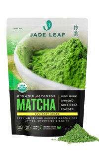 Jade Leaf Japanese Matcha Powder – Culinary Grade, 3.5 oz